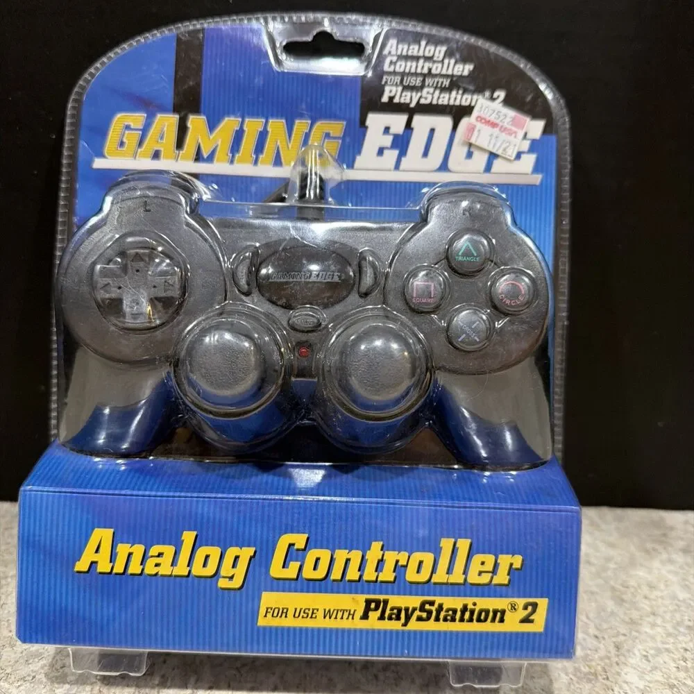 Gaming Edge Analog Controller for use with PlayStation 2- new